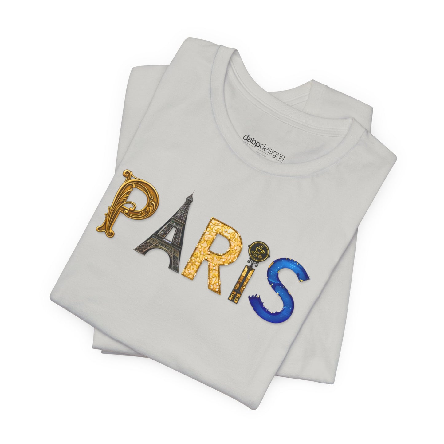 Paris Typography T-Shirt