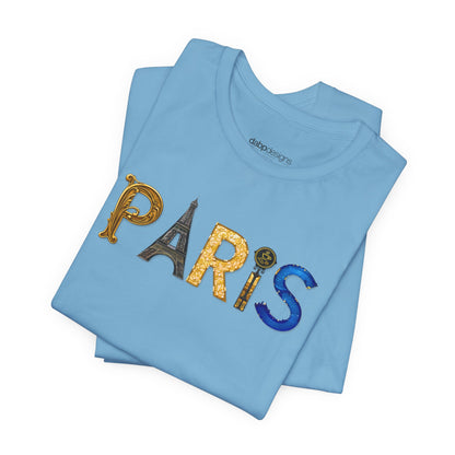 Paris Typography T-Shirt