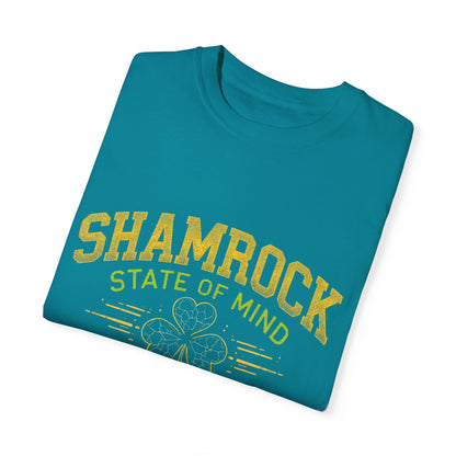 Comfort Colors 1717 Unisex Garment-Dyed T-shirt - Shamrock State of Mind St. Patrick’s Day Design