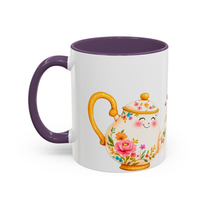 You're My Perfect Blend - Floral Accent Ceramic Mug (11oz, 15oz)