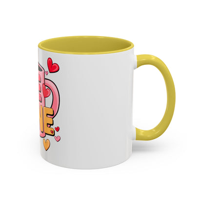 Be Mine Valentine's Day Coffee Mug – Cute Heart Mug for Love & Romance (11oz)