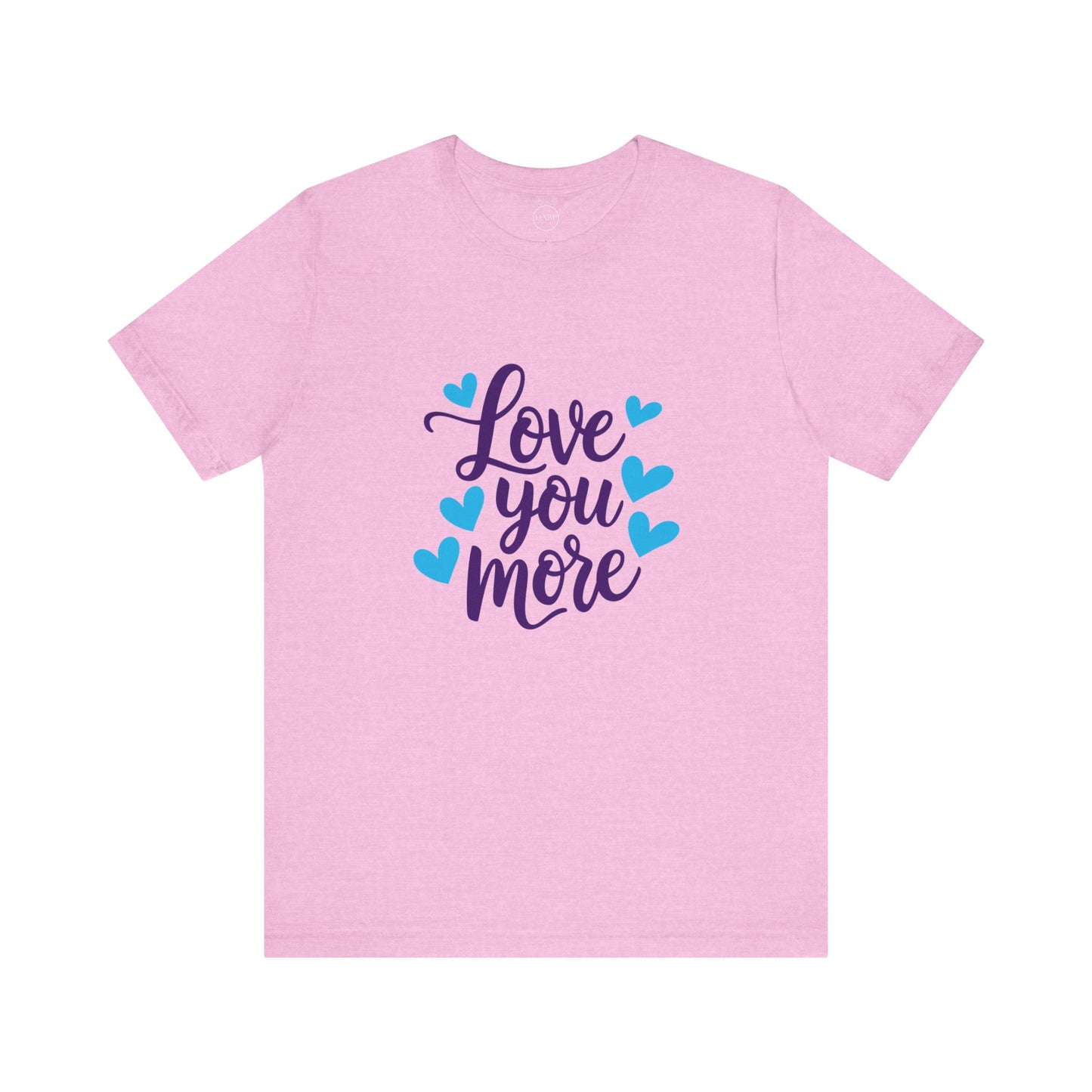 Bella+Canvas · 3001 Unisex Jersey Short Sleeve Tee - Love You More Romantic Valentine's Day Design [Color Set 1]