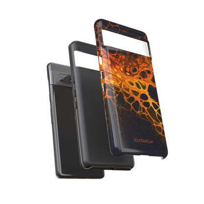 Tough Phone Case for iPhone, Samsung and Google Pixel - DABPdesigns Acrylic Abstract Design (v2)