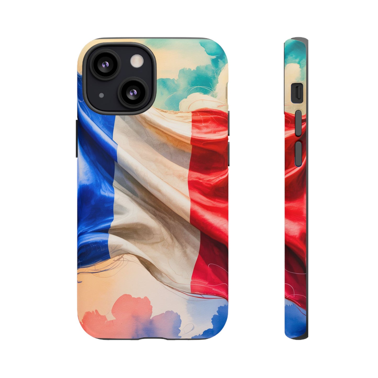 French Mirage Tough Phone Case (For iPhone Models Only)