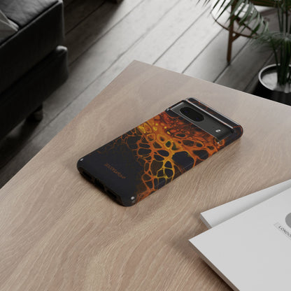 Tough Phone Case for iPhone, Samsung and Google Pixel - DABPdesigns Acrylic Abstract Design (v2)