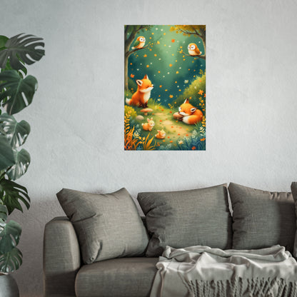 Autumn Forest Friends - Cozy Woodland Animals