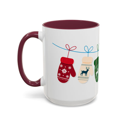 Winter Mittens Wraparound Mug