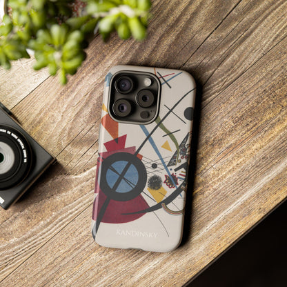 Tough Phone Case for iPhone, Samsung and Google Pixel - Kandinsky, Violett (1923)