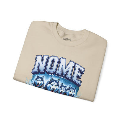 Nome Huskies Cotton Crewneck Sweatshirt | Wild Alaska Series Edition 🐺❄️