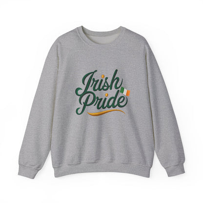 Gildan 18000 Unisex Heavy Blend™ Crewneck Sweatshirt - Irish Pride St. Patrick’s Day Design