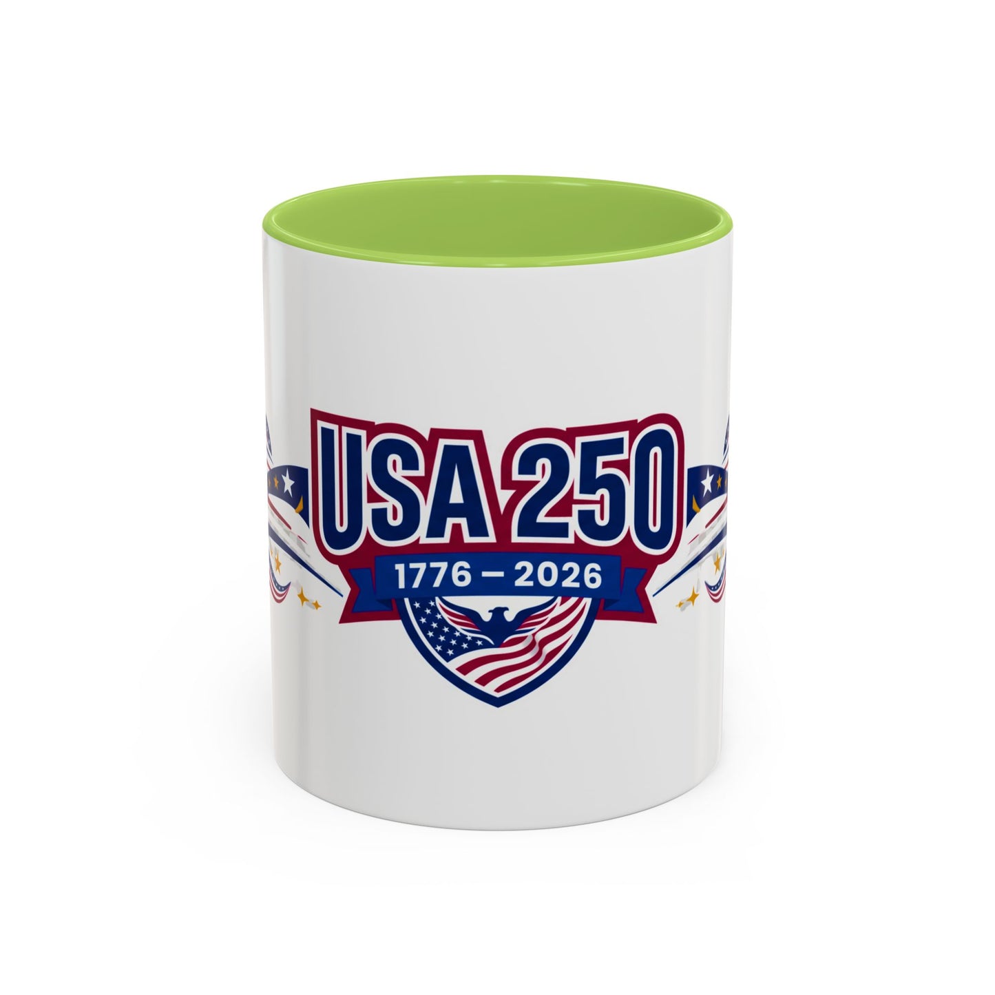 USA250 1776–2026 Patriotic Accent Mug