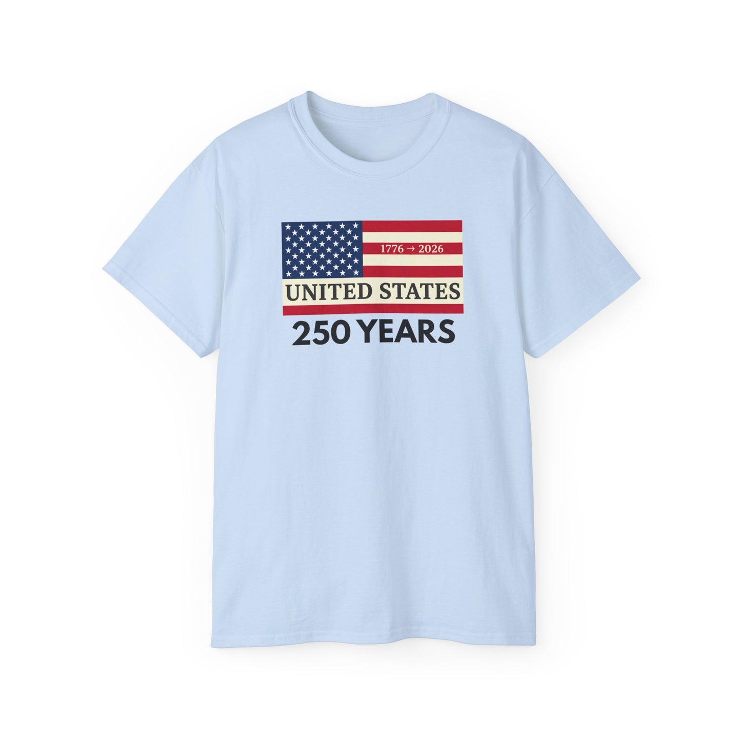 United States 250 Years Commemorative T-Shirt (1776–2026)