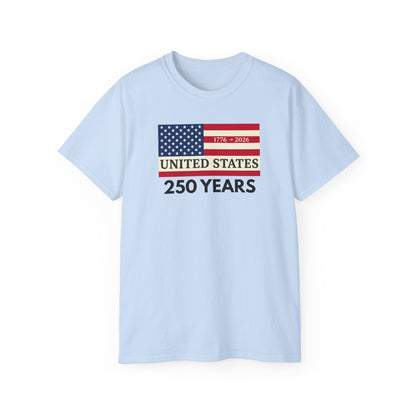 United States 250 Years Commemorative T-Shirt (1776–2026)