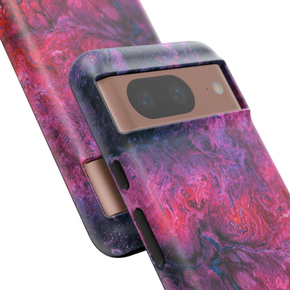Tough Phone Cases for iPhone, Samsung and Google Pixel - DABPdesigns Acrylic Abstract Design (v1)