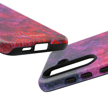 Tough Phone Cases for iPhone, Samsung and Google Pixel - DABPdesigns Acrylic Abstract Design (v1)