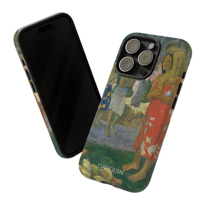 Tough Phone Case for iPhone, Samsung and Google Pixel - Gauguin, Ia Orana Maria (Hail Mary) (1891)