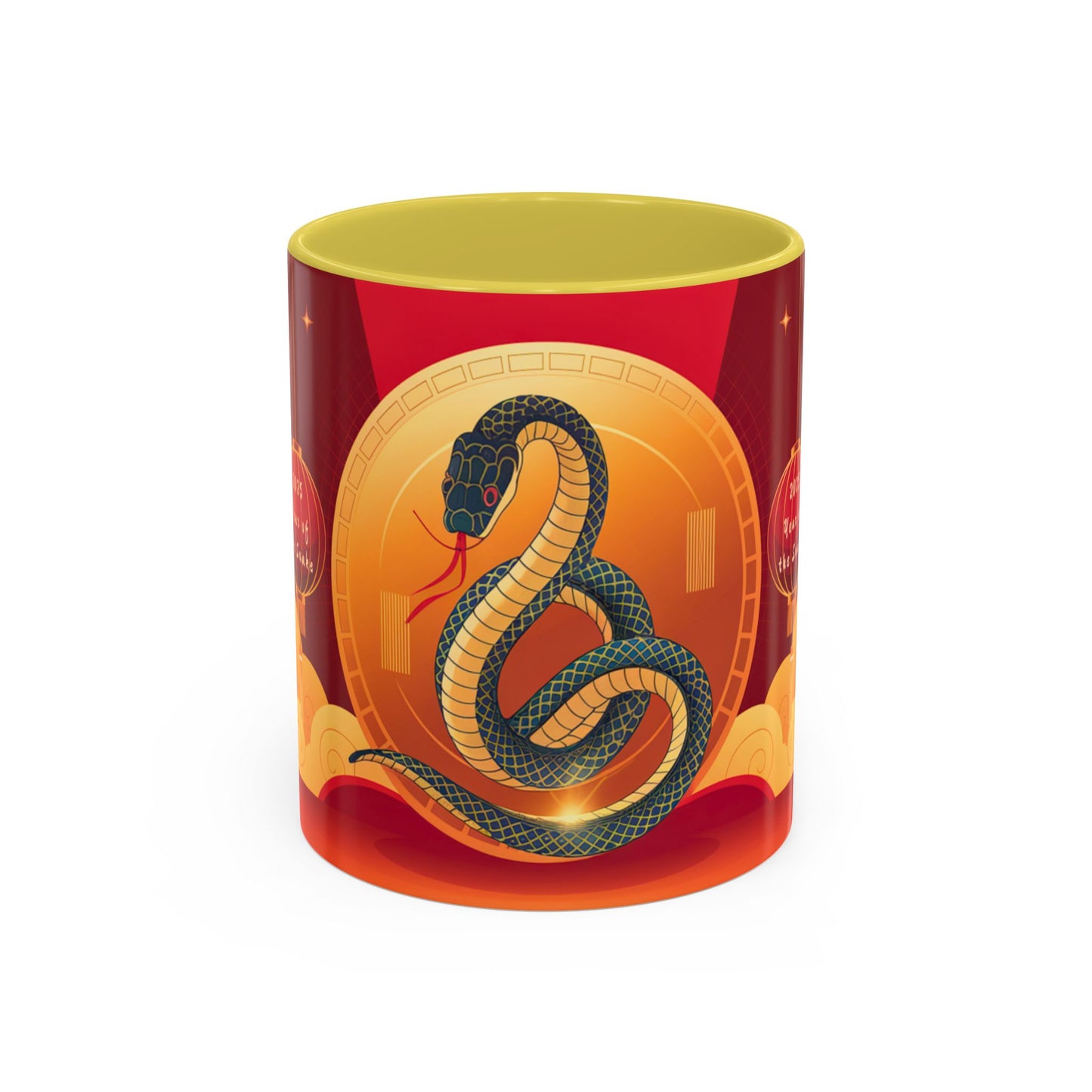 2025 Year of the Snake Chinese New Year Colorful Mug, 11oz (v5)