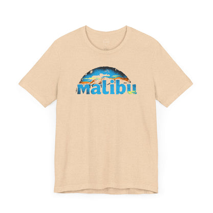 Bella+Canvas · 3001 Unisex Jersey Short Sleeve Tee - Malibu Coastal Vibes (v3)