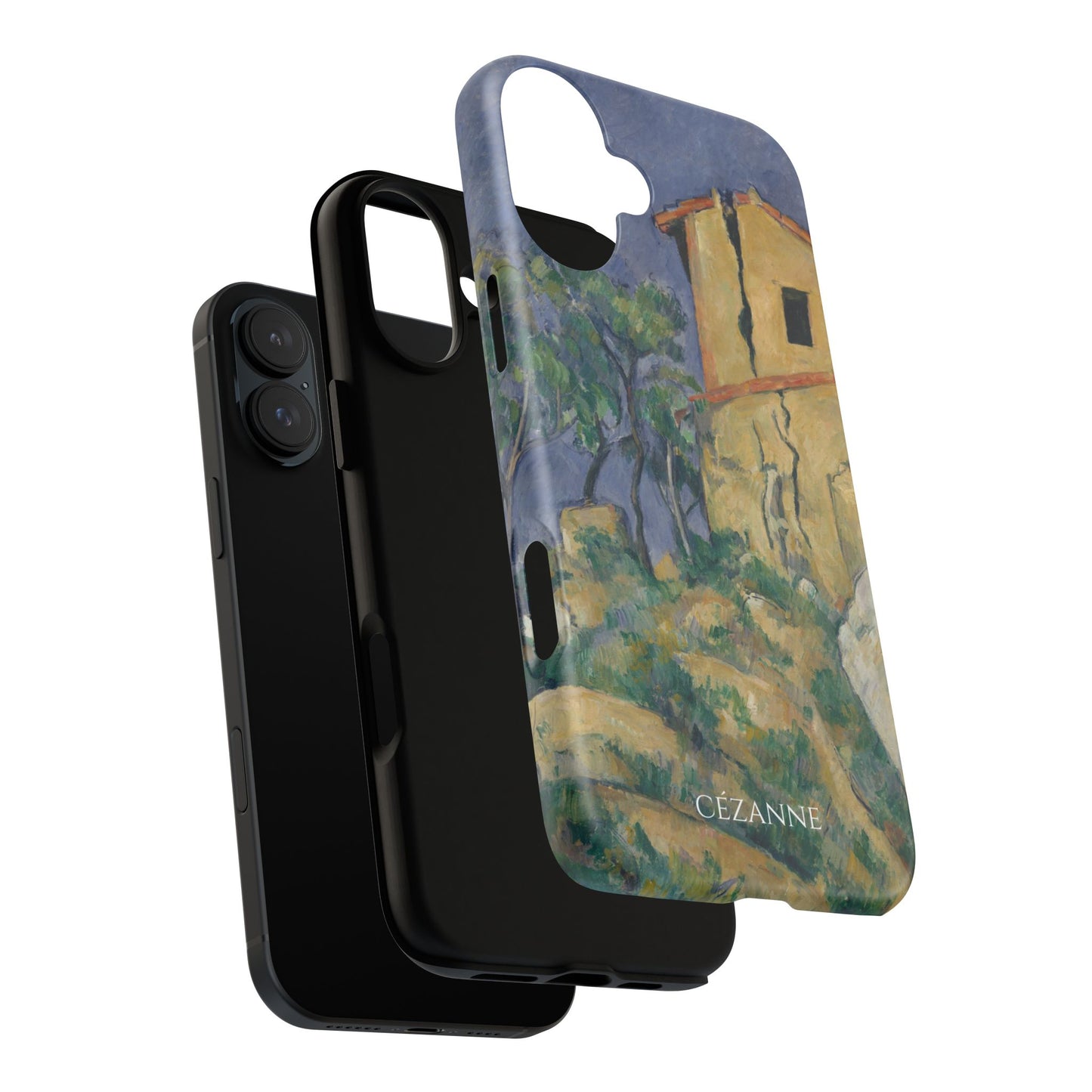 Tough Phone Case for iPhone, Samsung and Google Pixel - Cézanne, House with the Cracked Walls (1892-94)