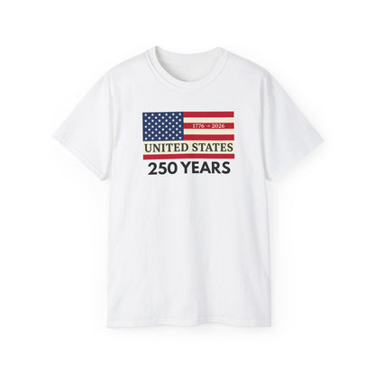 United States 250 Years Commemorative T-Shirt (1776–2026)