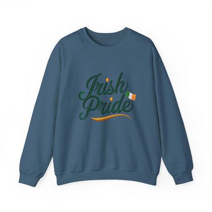 Gildan 18000 Unisex Heavy Blend™ Crewneck Sweatshirt - Irish Pride St. Patrick’s Day Design