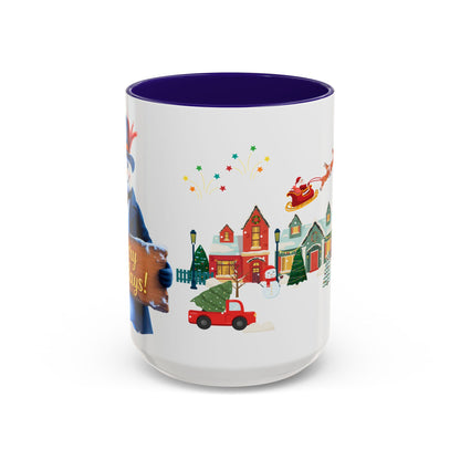 Merry Holidays Snowman Mug (v1)
