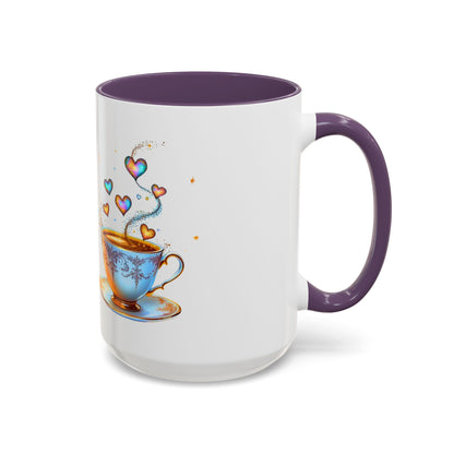 Sipping Love Potion No. 9 - Elegant Valentine Mug (11oz, 15oz)
