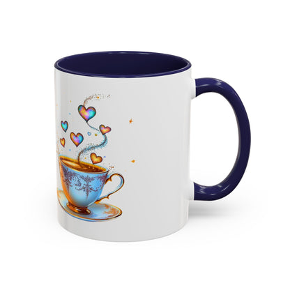 Sipping Love Potion No. 9 - Elegant Valentine Mug (11oz, 15oz)