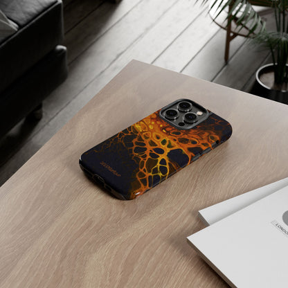 Tough Phone Case for iPhone, Samsung and Google Pixel - DABPdesigns Acrylic Abstract Design (v2)