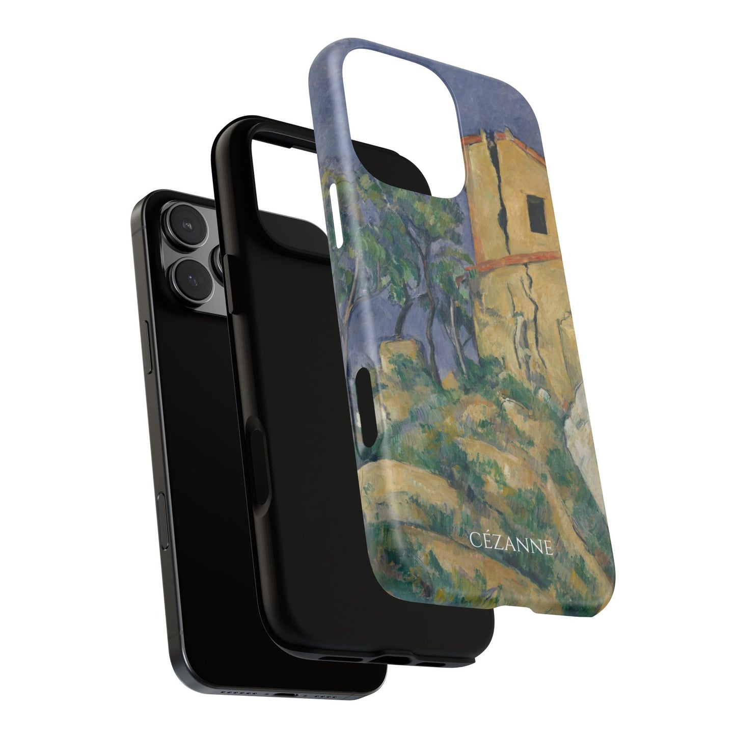 Tough Phone Case for iPhone, Samsung and Google Pixel - Cézanne, House with the Cracked Walls (1892-94)