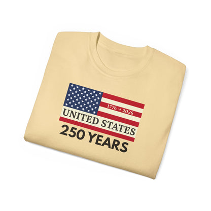 United States 250 Years Commemorative T-Shirt (1776–2026)