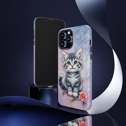 Tough Phone Case for iPhone, Samsung and Google Pixel - Dem Putty Tat Series (v1)