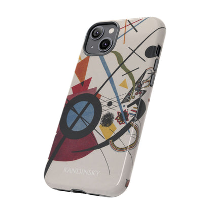 Tough Phone Case for iPhone, Samsung and Google Pixel - Kandinsky, Violett (1923)
