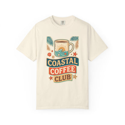 Coastal Coffee Club Retro Graphic Tee