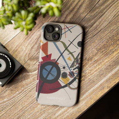 Tough Phone Case for iPhone, Samsung and Google Pixel - Kandinsky, Violett (1923)