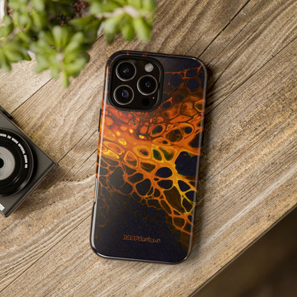 Tough Phone Case for iPhone, Samsung and Google Pixel - DABPdesigns Acrylic Abstract Design (v2)
