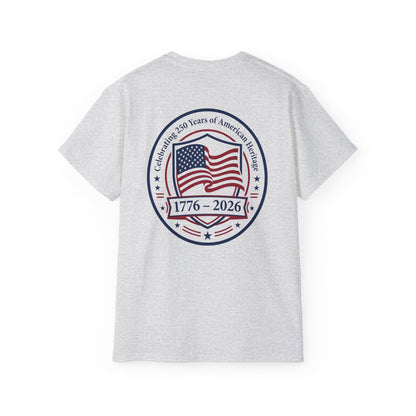 USA 250 1776–2026 Patriotic Anniversary T-Shirt