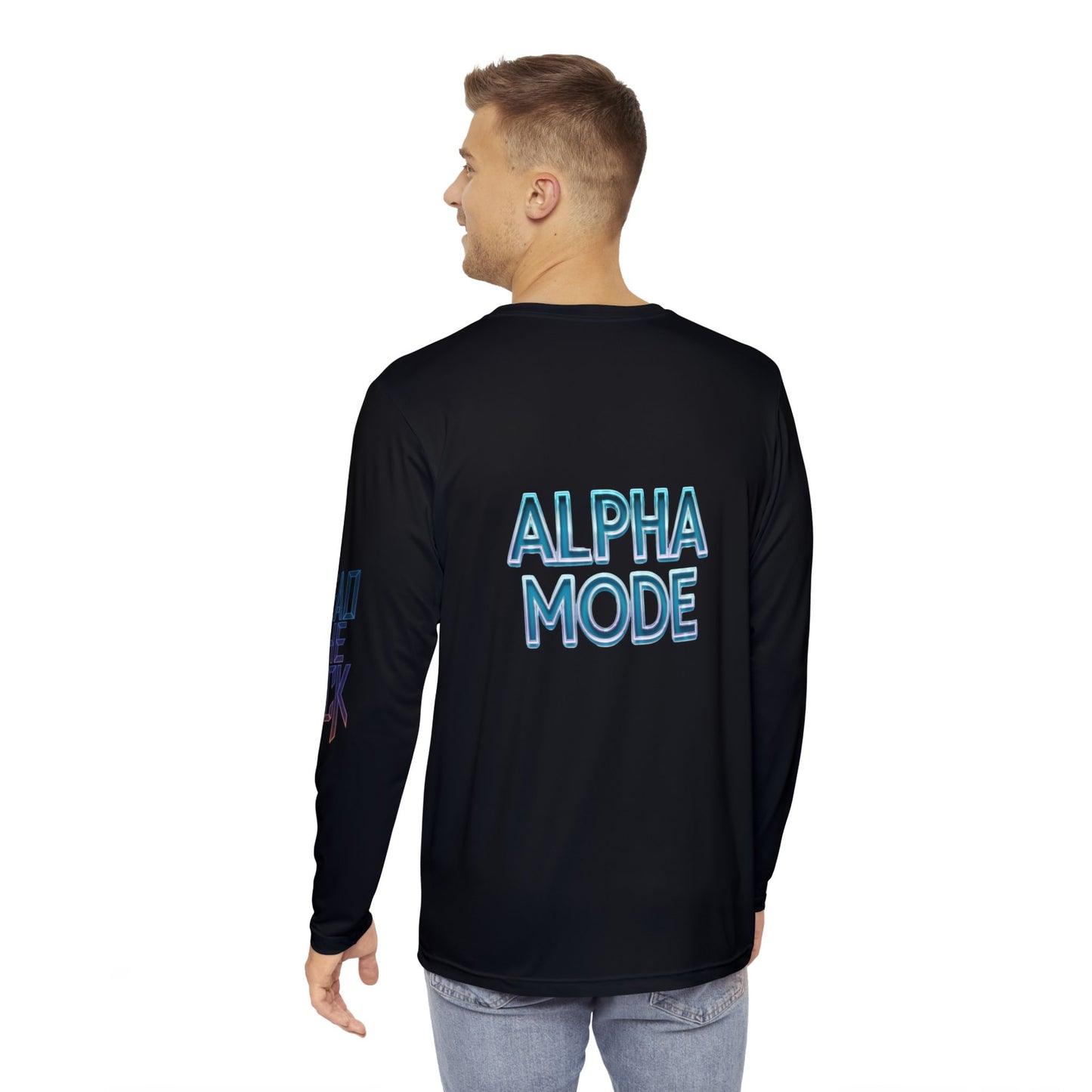 Men's Long Sleeve T-Shirt - Alpha Wolf