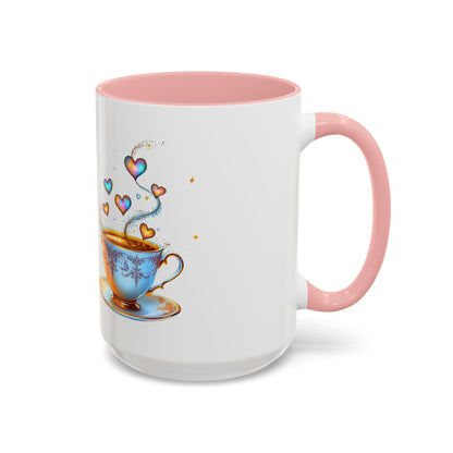 Sipping Love Potion No. 9 - Elegant Valentine Mug (11oz, 15oz)