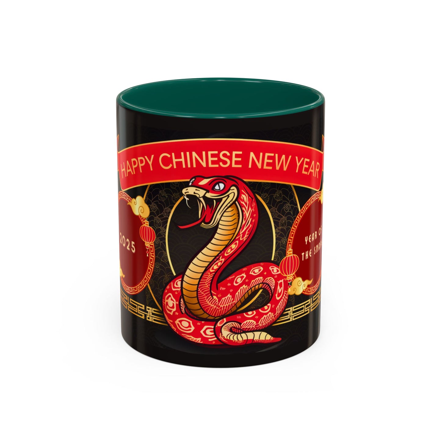 2025 Year of the Snake Chinese New Year Colorful Mug, 11oz (v3)