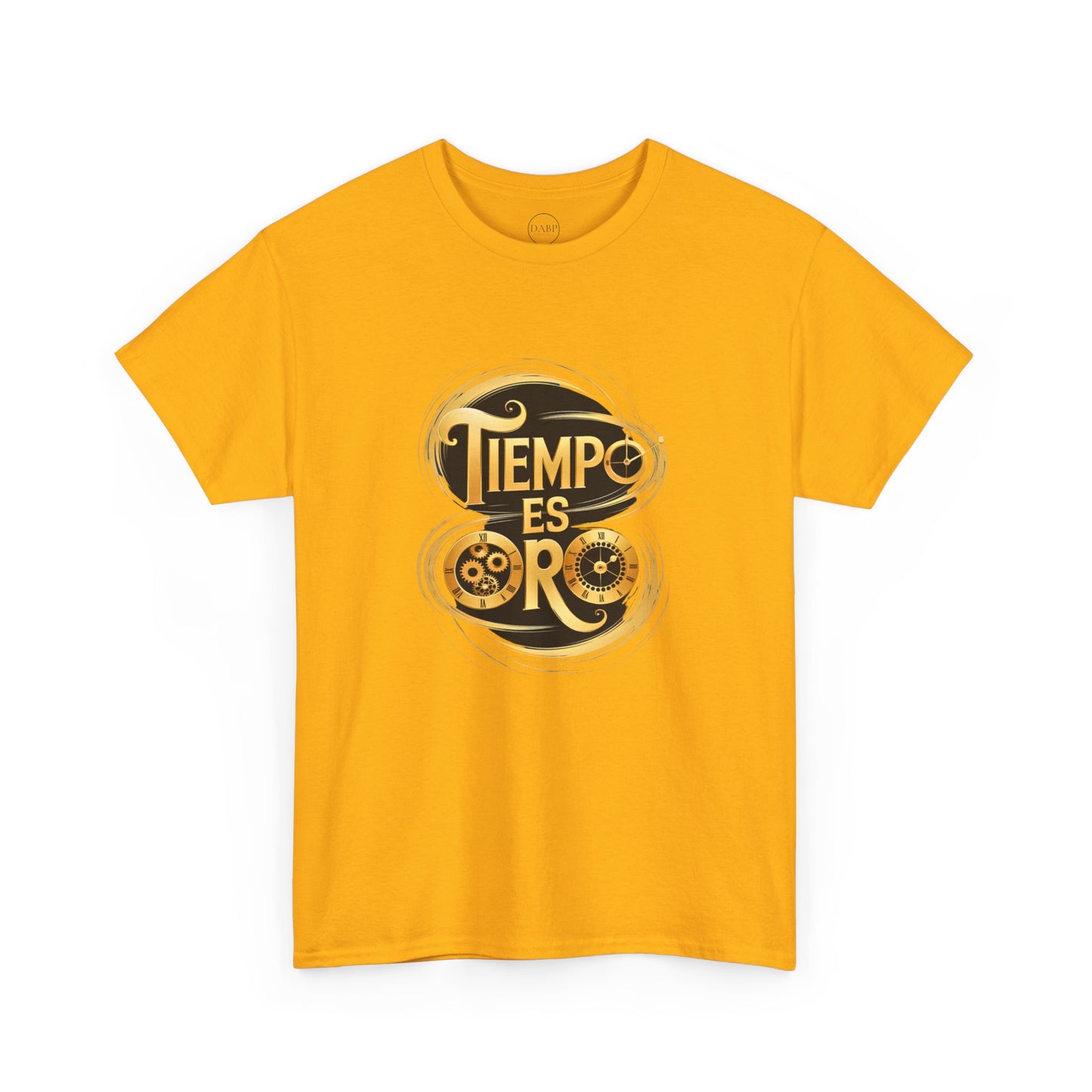 Gildan · 5000 Unisex Tee - Tiempo Es Oro – Stylish Motivational Design