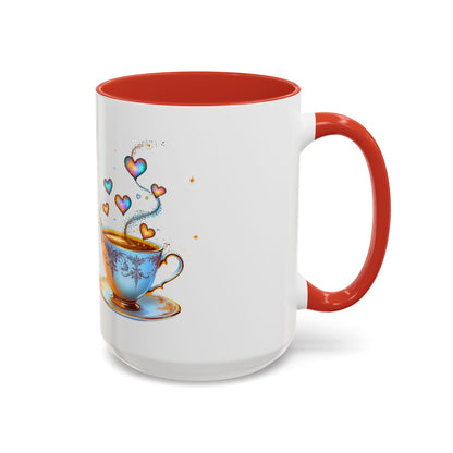 Sipping Love Potion No. 9 - Elegant Valentine Mug (11oz, 15oz)