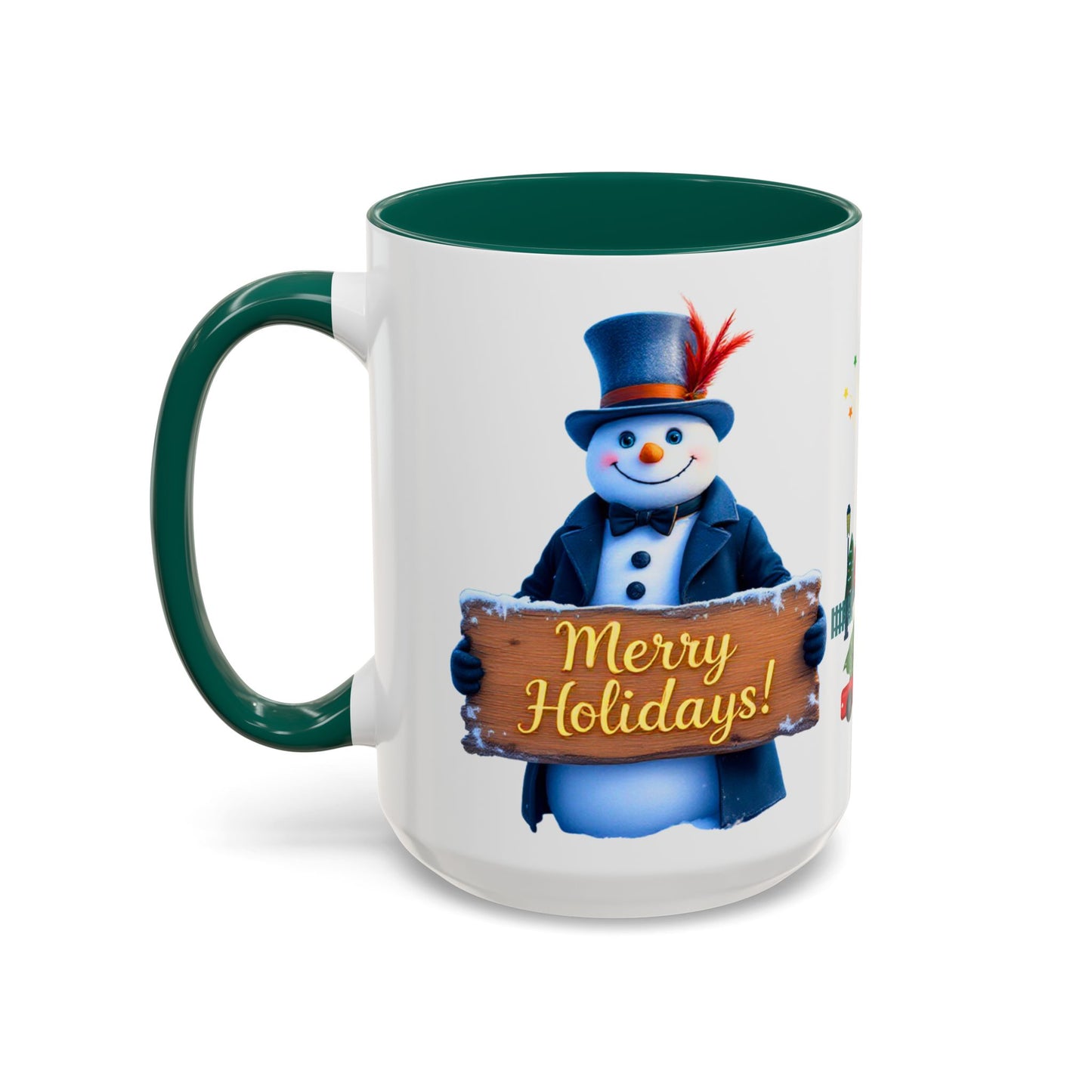Merry Holidays Snowman Mug (v1)