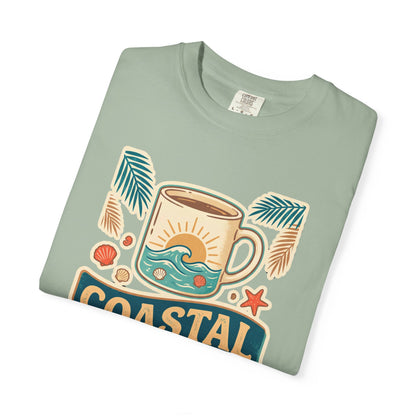 Coastal Coffee Club Retro Graphic Tee