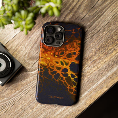 Tough Phone Case for iPhone, Samsung and Google Pixel - DABPdesigns Acrylic Abstract Design (v2)