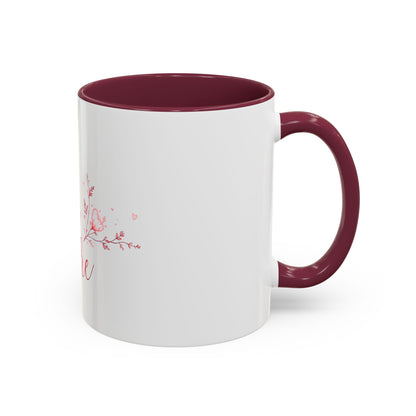 Love You More Valentine's Day Mug – Elegant Floral Romantic Gift for Love & Romance (11oz)