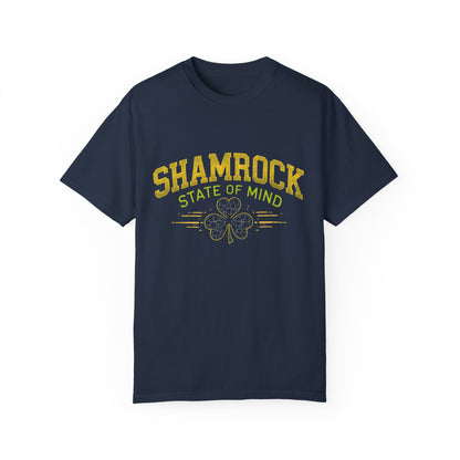 Comfort Colors 1717 Unisex Garment-Dyed T-shirt - Shamrock State of Mind St. Patrick’s Day Design