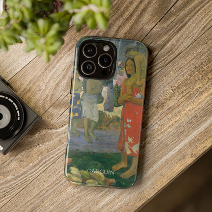 Tough Phone Case for iPhone, Samsung and Google Pixel - Gauguin, Ia Orana Maria (Hail Mary) (1891)