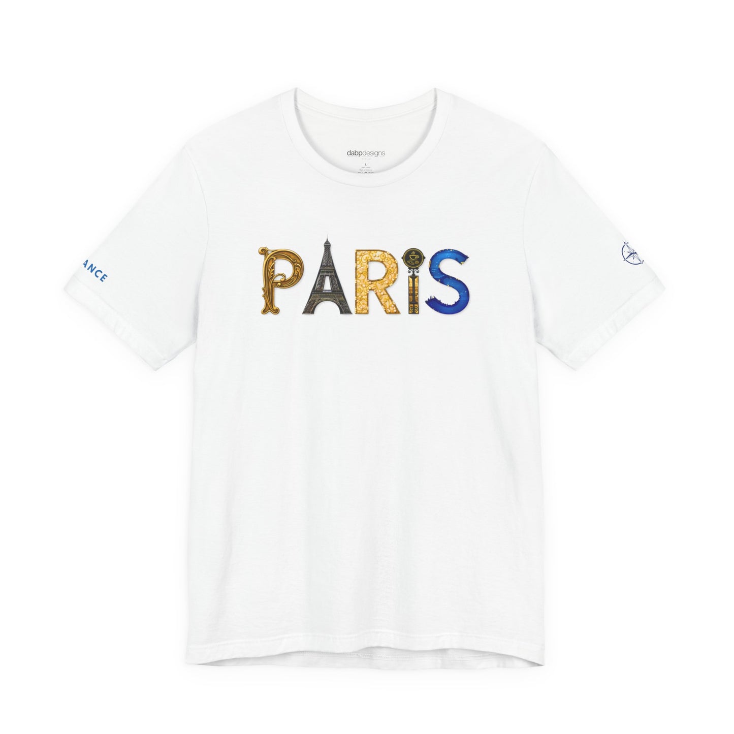 Paris Typography T-Shirt
