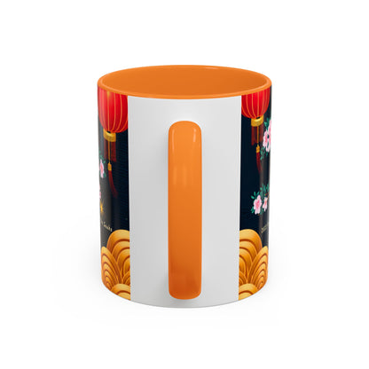 2025 Year of the Snake Chinese New Year Colorful Mug, 11oz (v4)